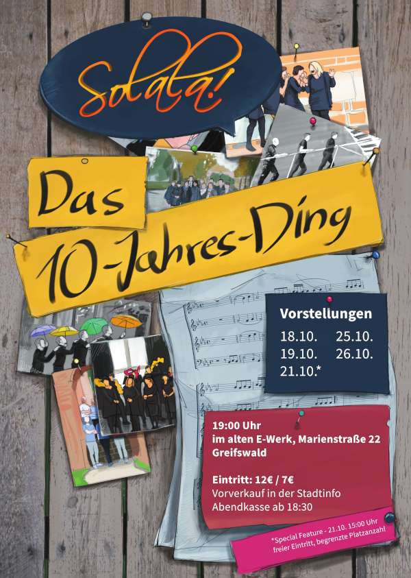 Plakat Solala! 10-Jahres-Ding